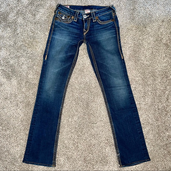 Excellent condition True Religion Billy QT Bootcut Jeans in Size 28 - Picture 2 of 5